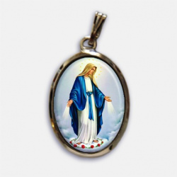 Medalla Virgen Milagrosa PLATA