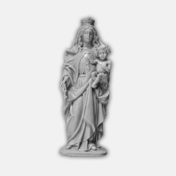 Virgen del Rosario (Blanco)