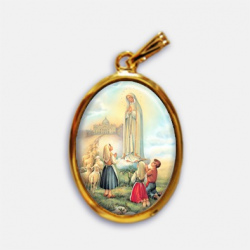 Medalla Virgen de Fátima ORO