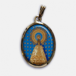 Medalla Virgen del Pilar PLATA
