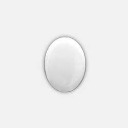 Placa Porcelana Ovalada 13x18mm