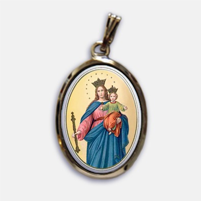 Medalla Mª Auxiliadora PLATA