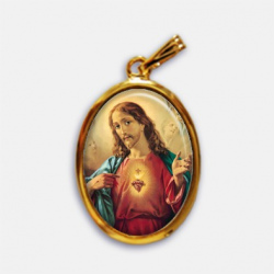 Medalla Corazón de Jesús ORO